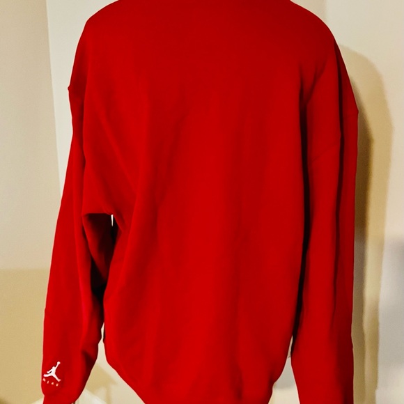 Nike Air Jordan Red Jump Man Sweatshirt NEW Women’s Large - Picture 4 of 11